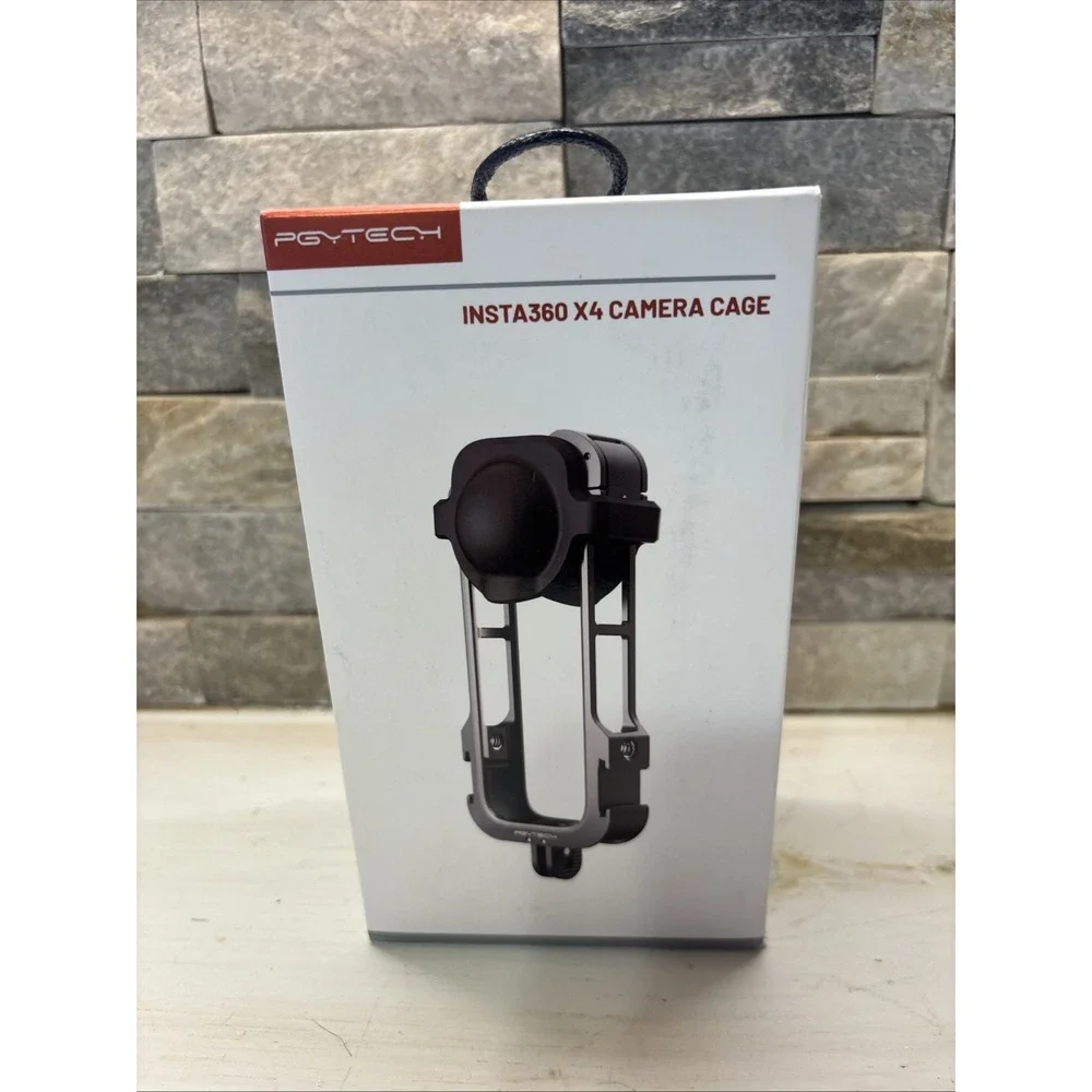 PGYTECH Camera Cage for Insta360 X4. Aluminum‎ Alloy Protective Case